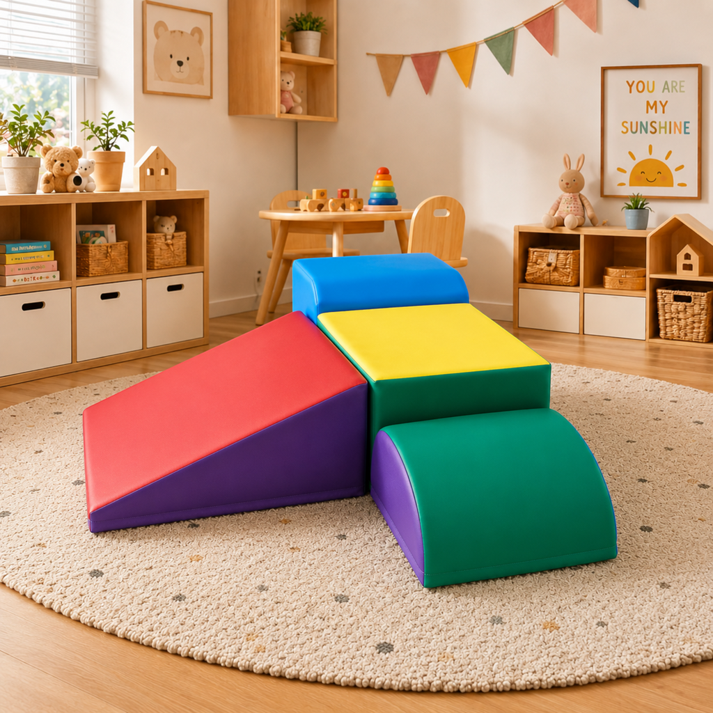 Soft Foam Climbing Playset