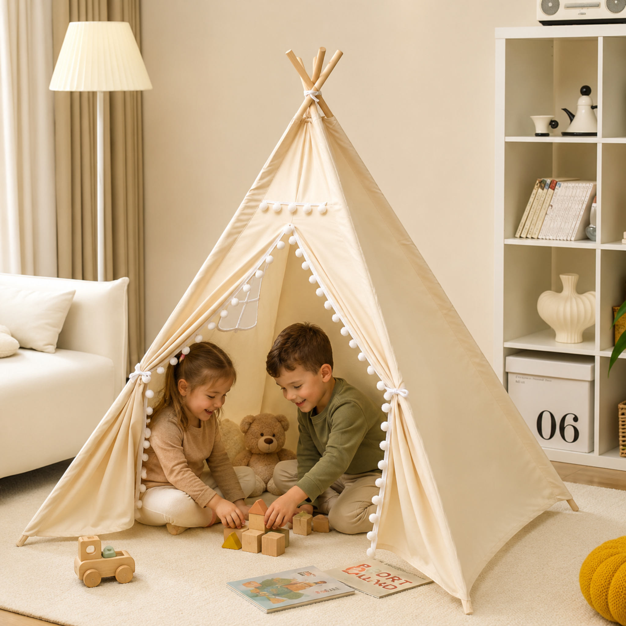 Kids Teepee Play Tent