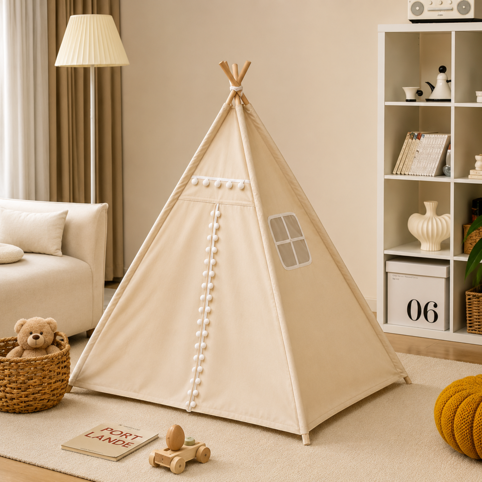 Kids Teepee Play Tent