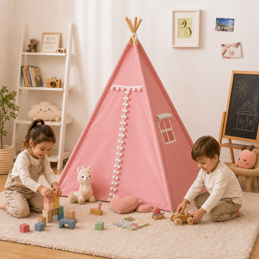 Kids Teepee Play Tent