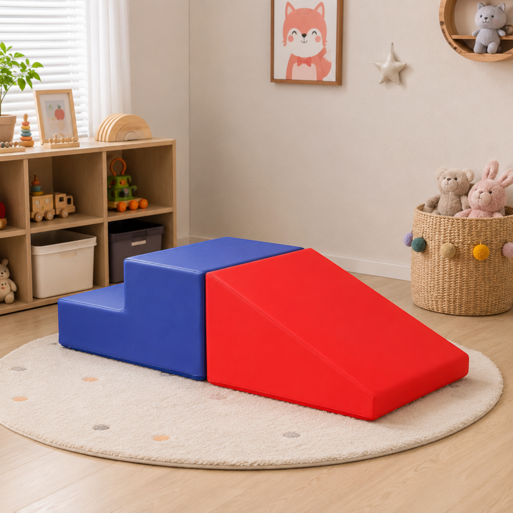 Soft Padded Climber & Slide Set