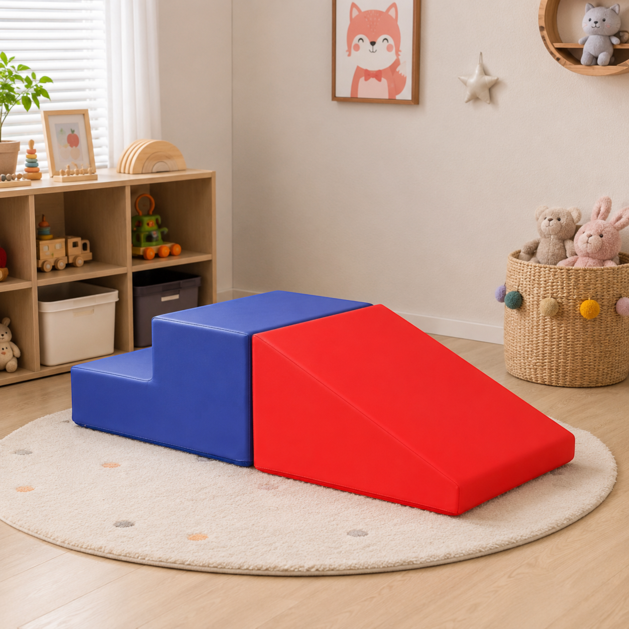 Soft Padded Climber & Slide Set