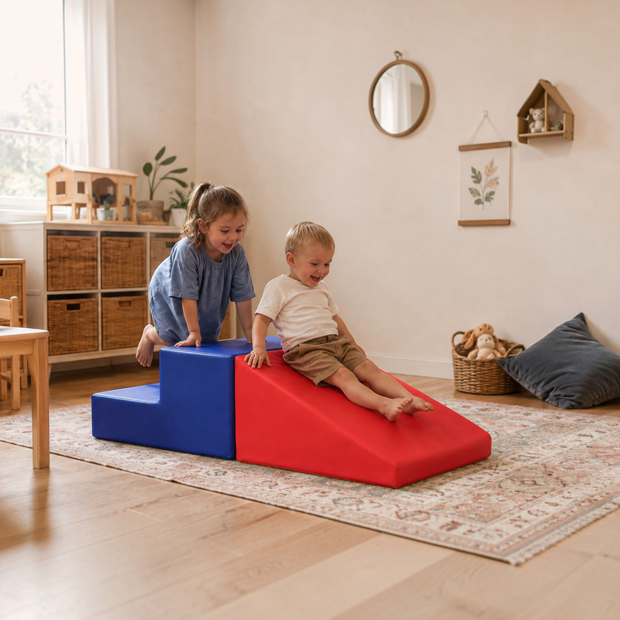 Soft Padded Climber & Slide Set