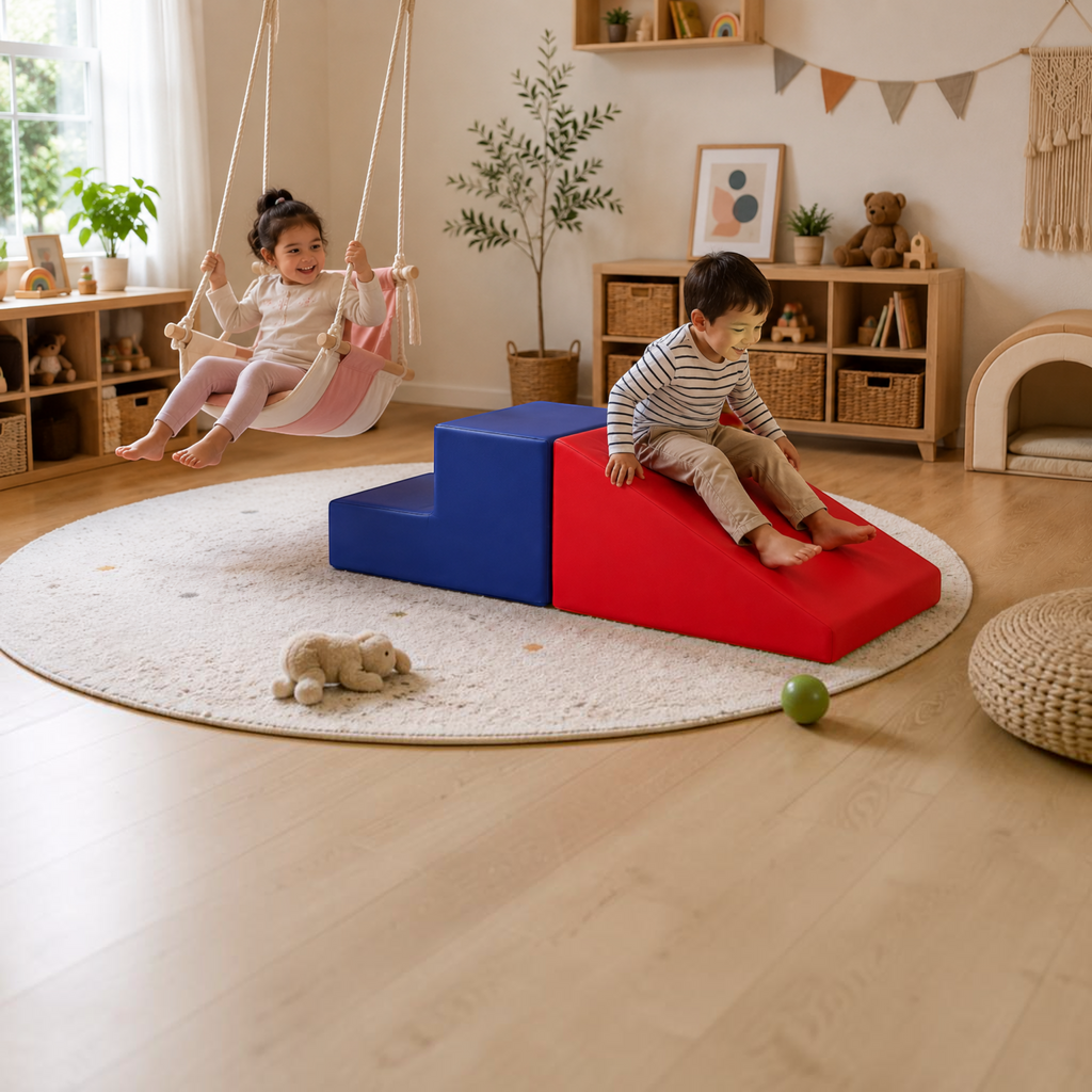 Soft Padded Climber & Slide Set