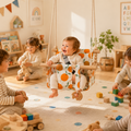 SunnyNest Baby Wooden Swing Seat