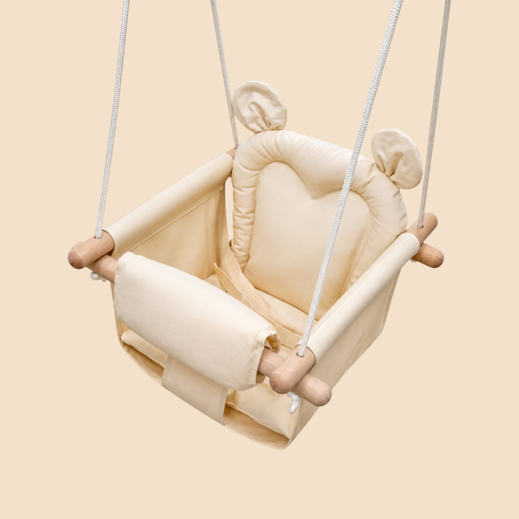 CloudCuddle™ Plush Baby Swing Seat