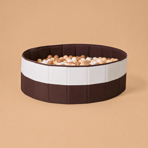 Classic Mocha Foldable Ball Pit