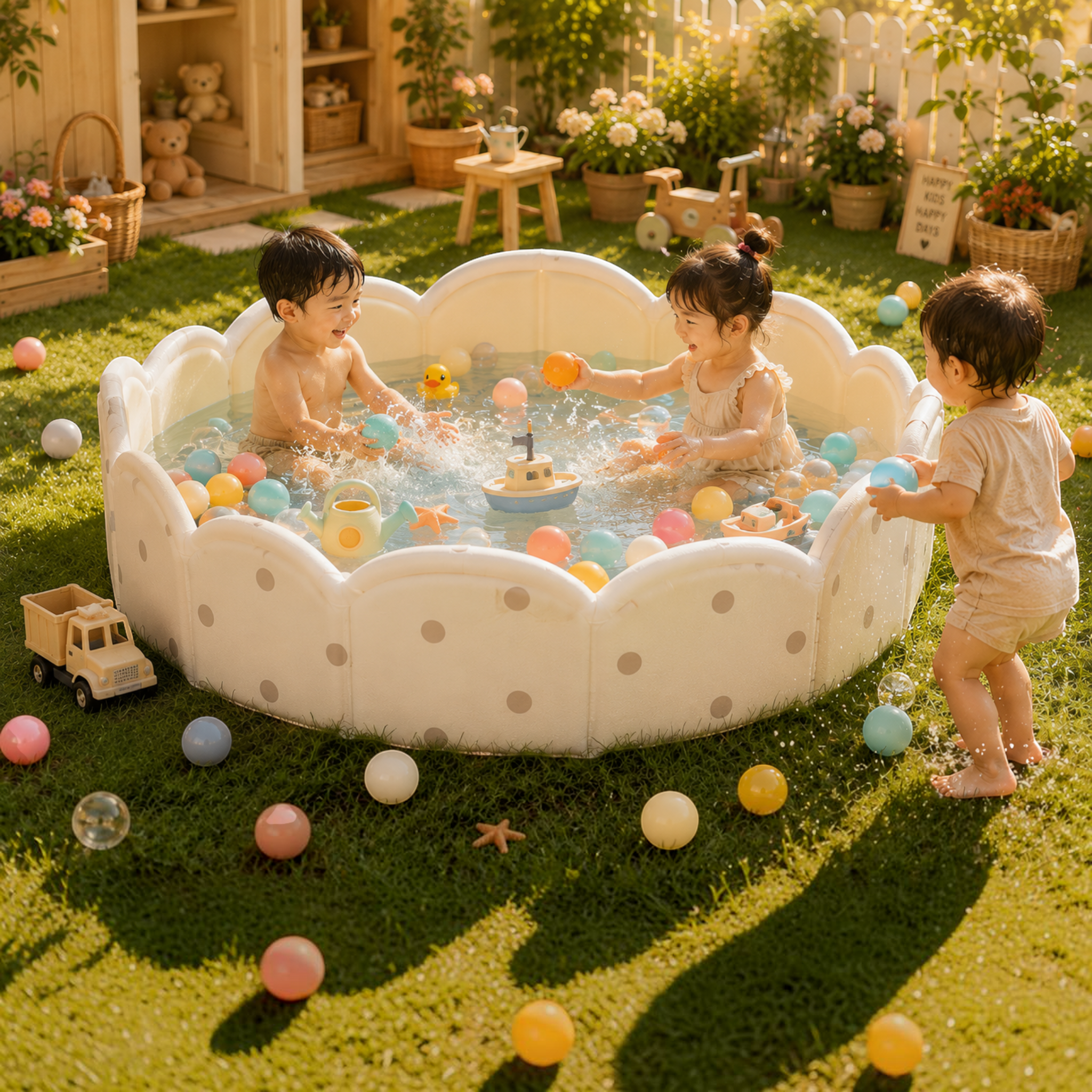 Soft Foam Foldable Play Pool