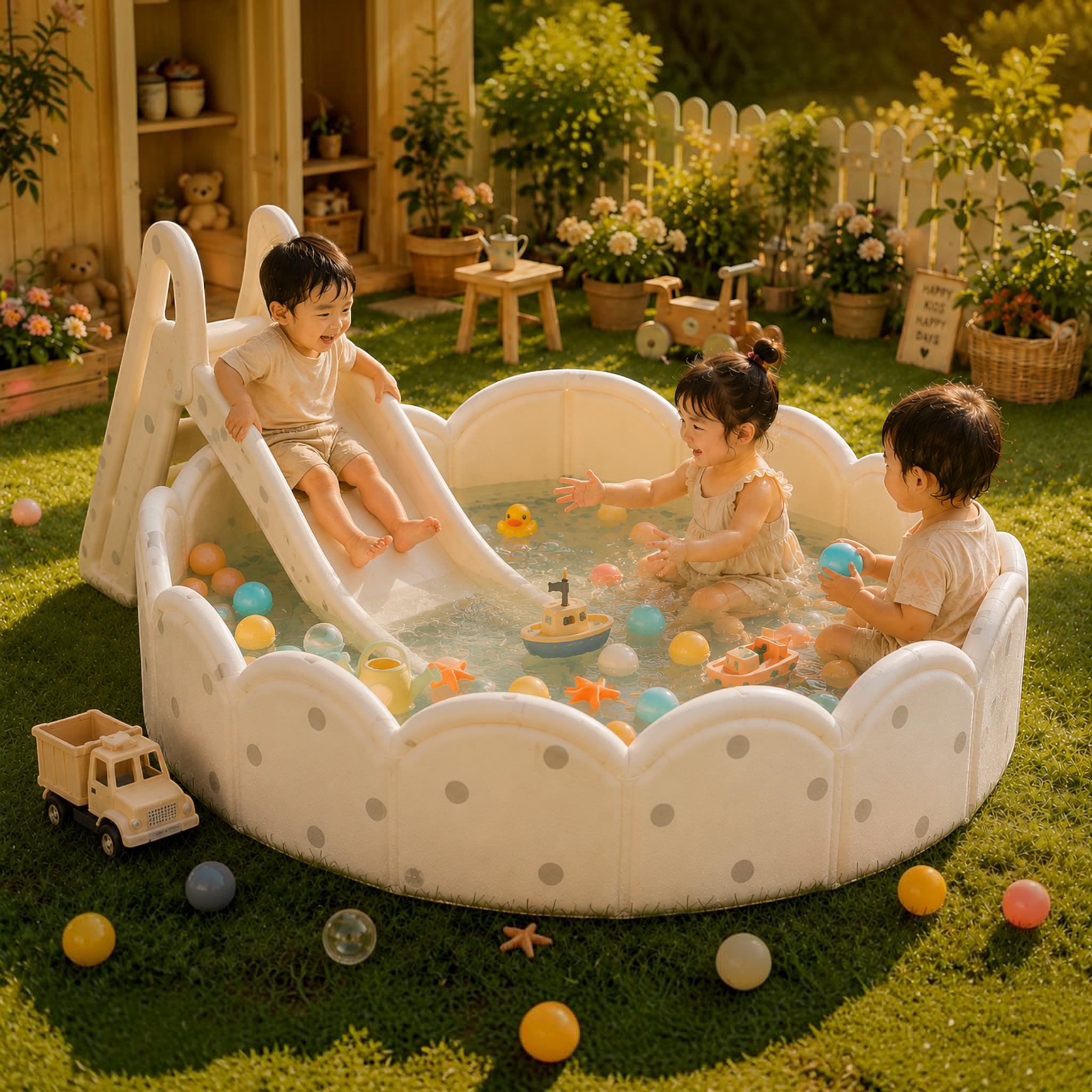 Soft Foam Foldable Play Pool