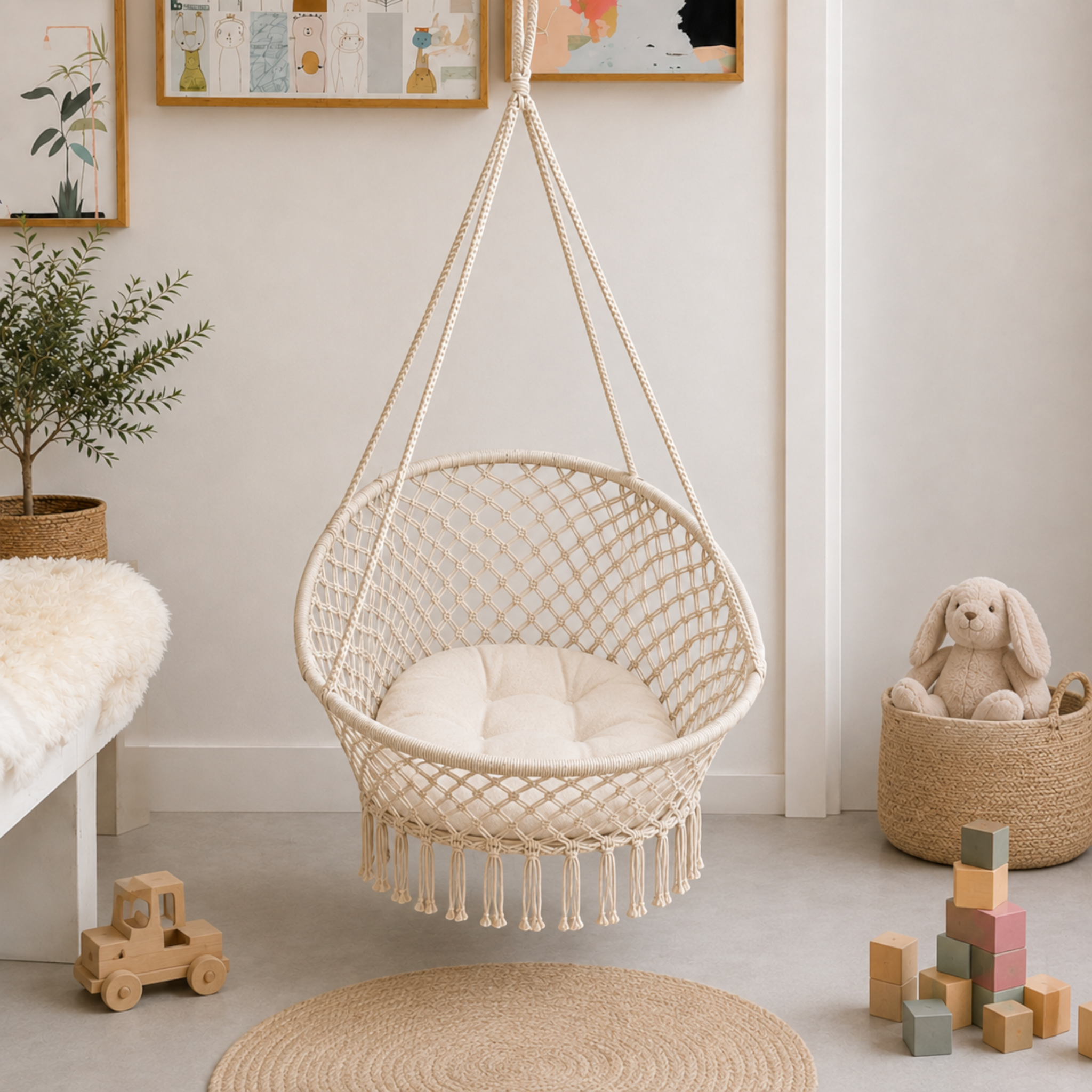 DreamNest Hanging Baby Cradle Swing