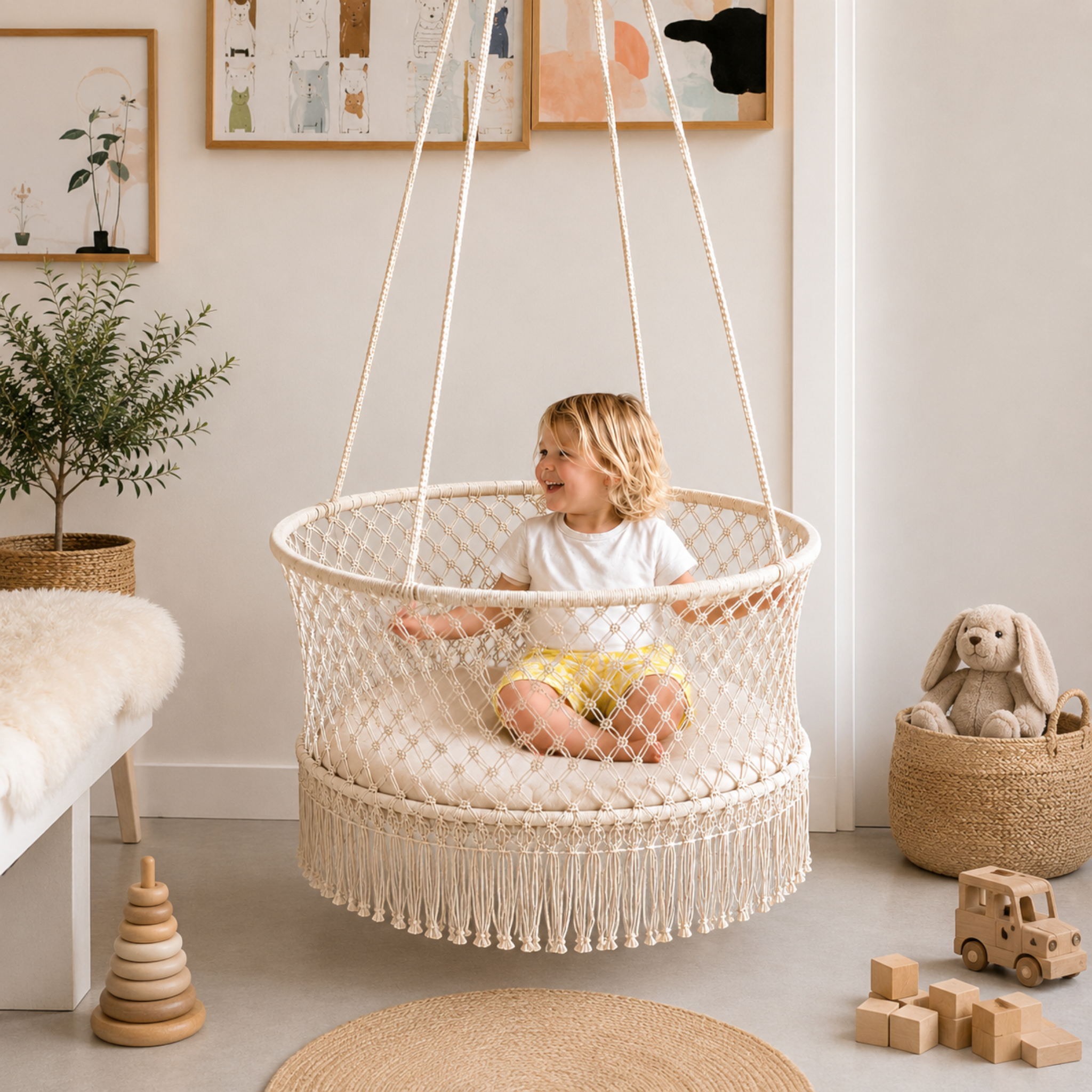 DreamNest Hanging Baby Cradle Swing