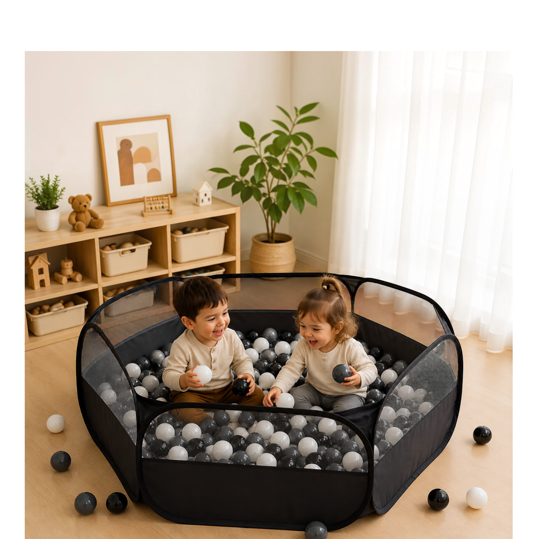 Foldable Kids Ball Pit Playpen