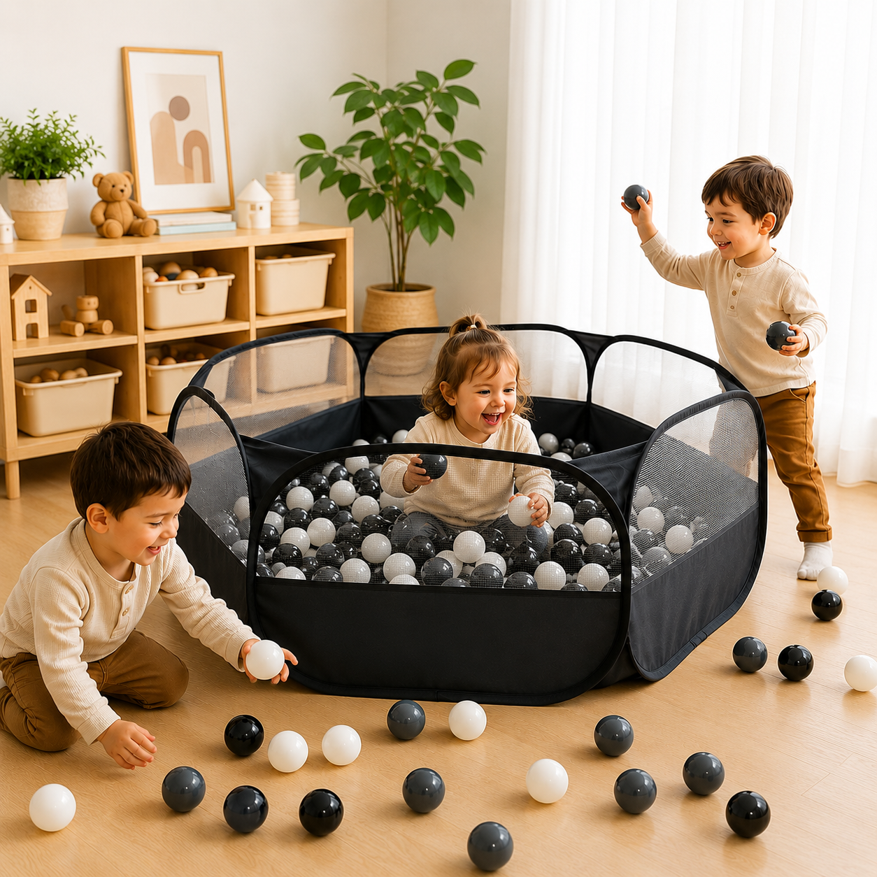 Foldable Kids Ball Pit Playpen