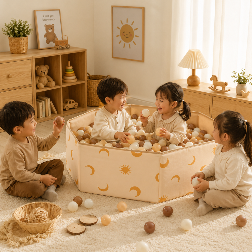Safari Adventure Foldable Ball Pit