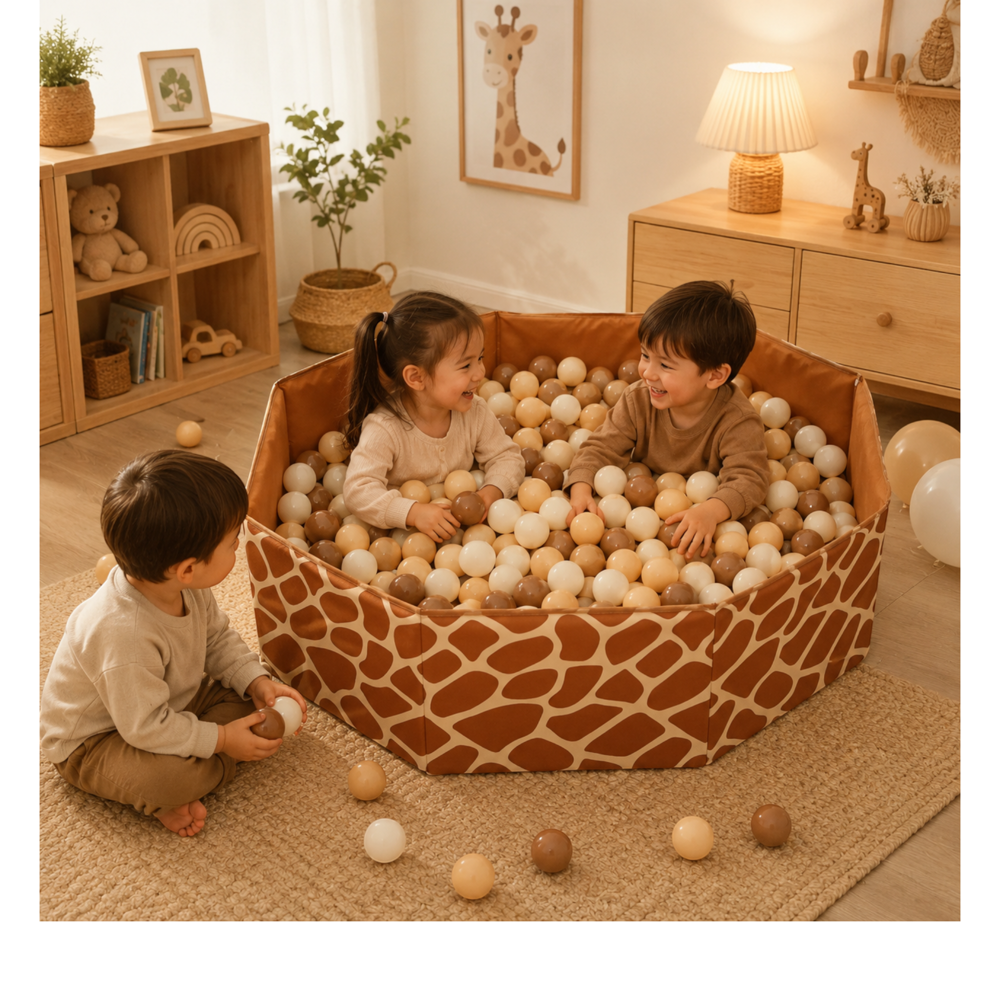 Safari Adventure Foldable Ball Pit