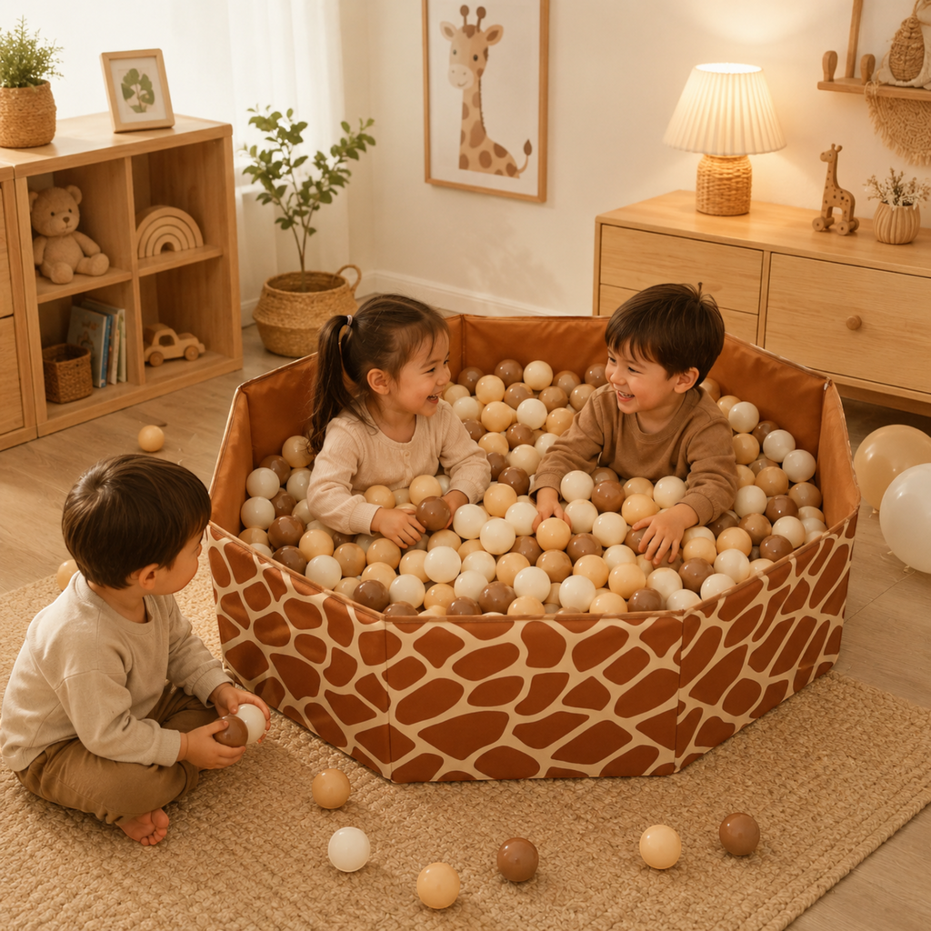 Safari Adventure Foldable Ball Pit