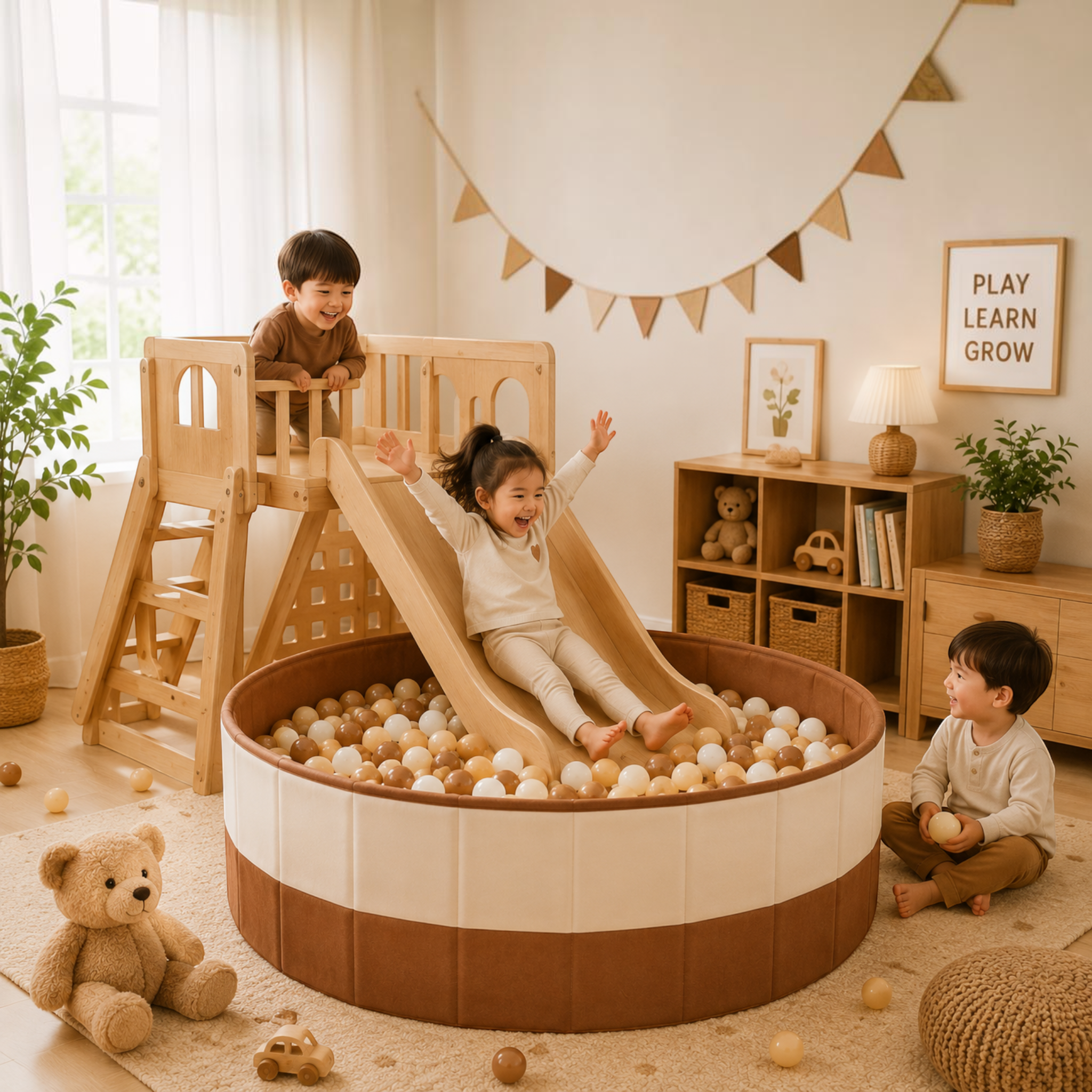 Safari Adventure Foldable Ball Pit