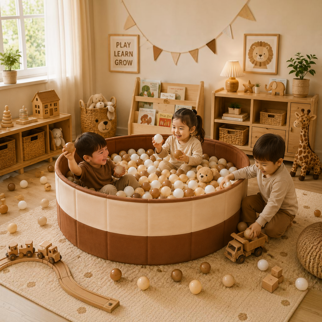 Safari Adventure Foldable Ball Pit