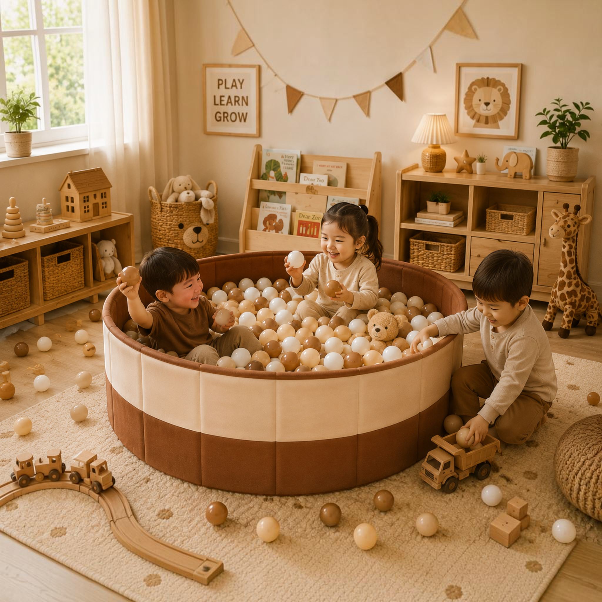 Safari Adventure Foldable Ball Pit